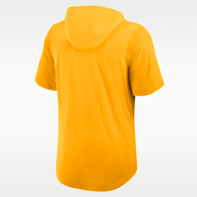 Pittsburgh Pirates Logo Men's Nike Dri-FIT MLB Hooded T-Shirt