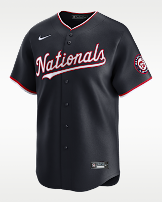 Мужские джерси Dylan Crews Washington Nationals Nike Dri-FIT MLB Limited Jersey