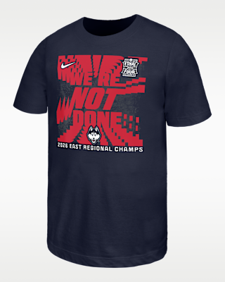 Детская футболка UConn (Men's Team) Big Kids' Nike College