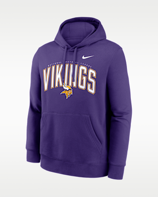 Мужское худи Minnesota Vikings Club Nike NFL Pullover Hoodie