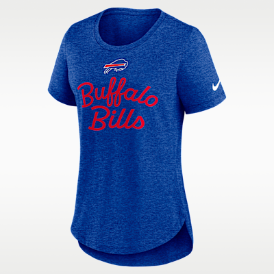 Playera Nike de la NFL para mujer Buffalo Bills Script
