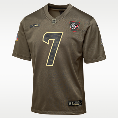 C.J. Stroud Houston Texans Salute to Service Big Kids’ Nike NFL Game Jersey