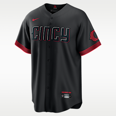 Jersey de béisbol Replica para hombre MLB Cincinnati Reds City Connect