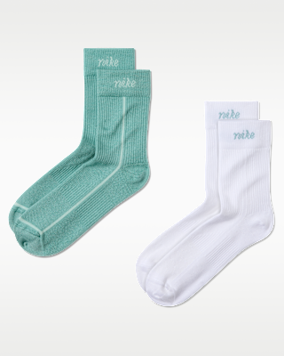 Unisex носки Nike Everyday Plus Lightweight Crew Socks (2-Pair)