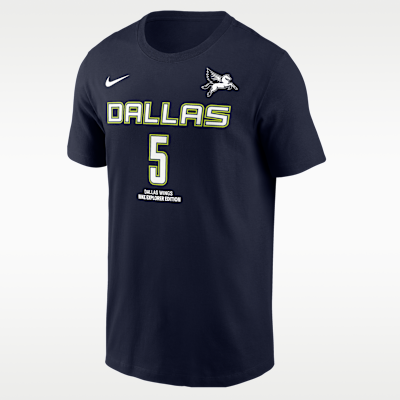 Playera WNBA Nike Paige Bueckers Dallas Wings Explorer Edition