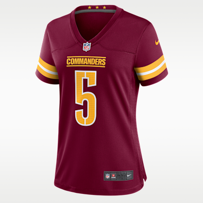 Jayden Daniels Washington Commanders Women's Nike NFL Game Jersey