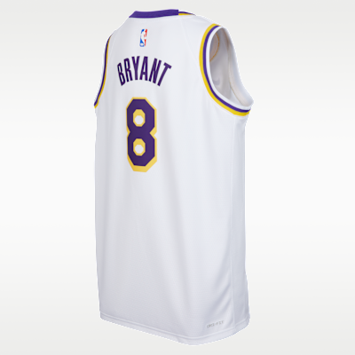 Los Angeles Lakers Association Edition Older Kids' Nike NBA Swingman Jersey
