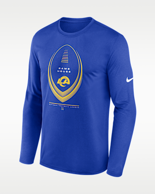 Мужская футболка Los Angeles Rams Legend Icon Nike Dri-FIT NFL Long-Sleeve