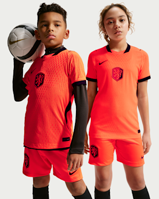 Детские джерси Netherlands 2026/27 Match Home Big Kids' Nike Aero-FIT Soccer Authentic Jersey