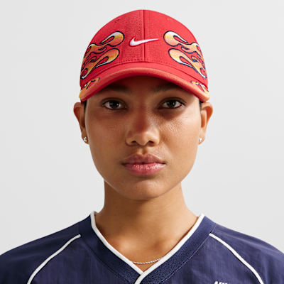 Nike Club Structured OG Flame Cap