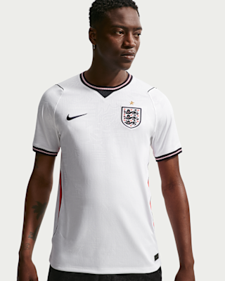 Мужские джерси England 2026 Stadium Home Nike Dri-FIT Soccer Replica Jersey