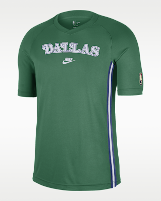 Мужские шорты Dallas Mavericks 2025/26 Hardwood Classics Nike NBA Dri-FIT Short-Sleeve Top