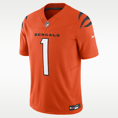 Jersey de fútbol americano Nike Dri-FIT de la NFL Limited para hombre Ja'Marr Chase Cincinnati Bengals