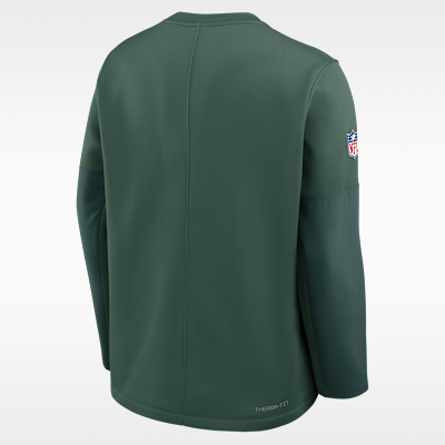 Green Bay Packers Scripted To Win Sideline Coach Men's Nike Therma-FIT NFL Long-Sleeve T-Shirt