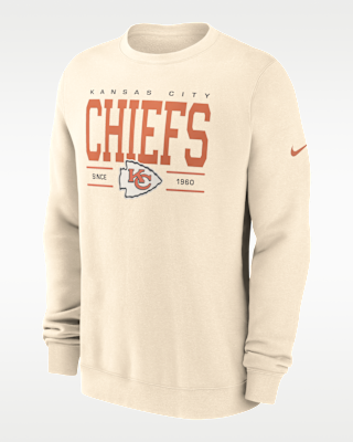 Мужские  Kansas City Chiefs Club Nike NFL Pullover Crew