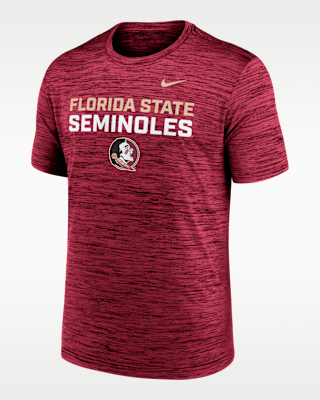 Мужская футболка Florida State Campus Center Stack Velocity Nike Dri-FIT College