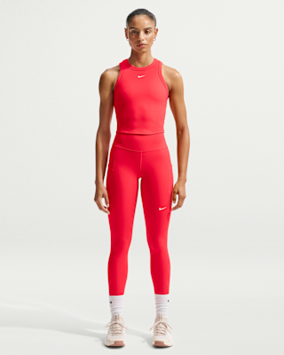Женские тайтсы Nike One High-Waisted 7/8 Leggings with Pockets