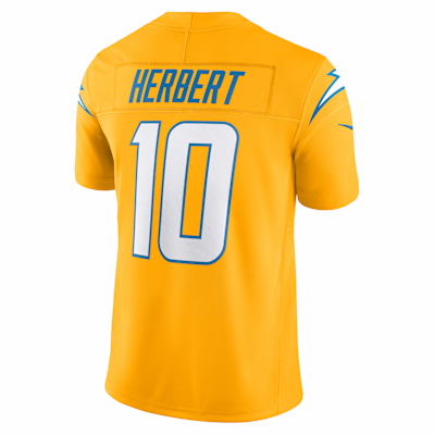 Justin Herbert Los Angeles Chargers Men's Nike Dri-FIT NFL Limited Jersey