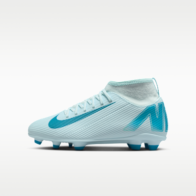 รองเท้าสตั๊ดฟุตบอลหุ้มข้อสูงเด็กเล็ก/เด็กโตสำหรับหลายพื้นผิว Nike Jr. Mercurial Superfly 10 Club