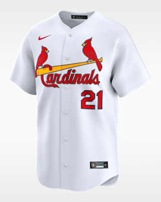 Мужские джерси Lars Nootbaar St. Louis Cardinals Nike Dri-FIT ADV MLB Limited Jersey