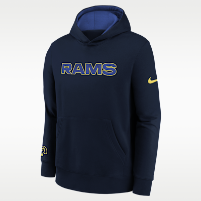 Los Angeles Rams Rivalry Club Big Kids' Nike NFL Pullover Hoodie