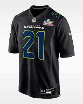 Мужские джерси Devon Witherspoon Seattle Seahawks Super Bowl LX Nike NFL Game Fashion Jersey