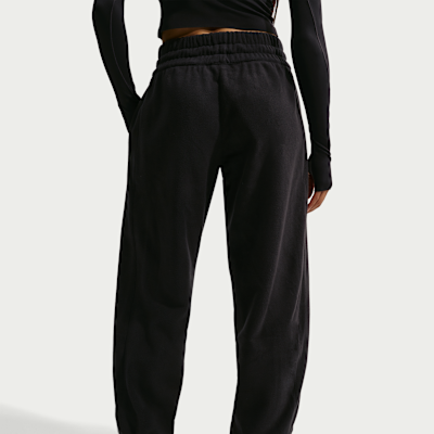 Nike One Therma-FIT Normal Belli Fleece Kadın Jogger görsel 3