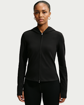 Женские  Nike Sportswear Chill Knit Slim Long-Sleeve Full-Zip Top