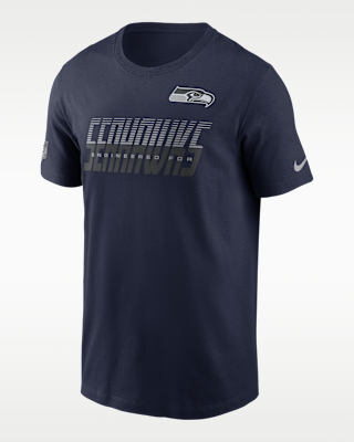 Мужская футболка Seattle Seahawks Sideline Team Issue Nike Dri-FIT NFL