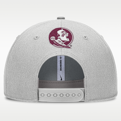 Florida State On-Field Primetime Rise Men's Nike College Adjustable Hat
