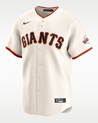 Мужские джерси Rafael Devers San Francisco Giants Nike Dri-FIT MLB Limited Jersey