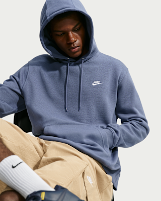 Мужское худи Nike Club Pullover Fleece Hoodie
