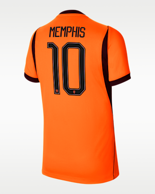Женские джерси Memphis Depay Netherlands National Team 2026 Stadium Home Big Kids' Nike Dri-FIT Soccer Jersey