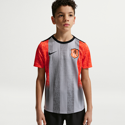 Chelsea F.C. Academy Pro SE Older Kids' Nike Dri-FIT Football Pre-Match Short-Sleeve Top