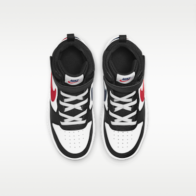 Calzado para niños de preescolar Nike Court Borough Mid 2