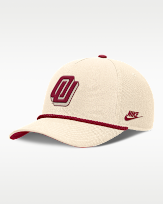 Женские  Oklahoma Legacy Vintage Rope Rise Nike College Adjustable Hat