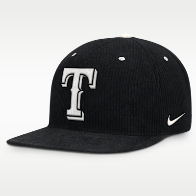 Gorra Nike de la MLB ajustable para hombre Texas Rangers Pro
