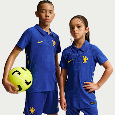 Nike Koszulka piłkarska dla dużych dzieci Aero-FIT Authentic Chelsea F.C. Match 2026/27 (wersja domowa)