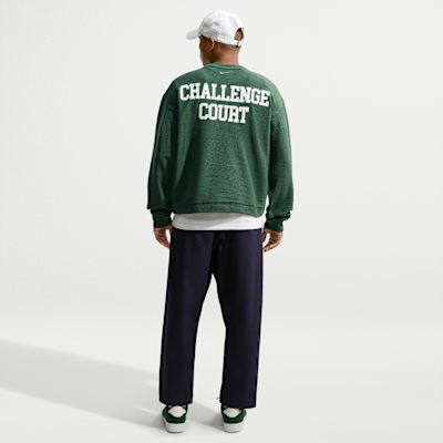 Nike Club Rules Fransız Havlu Kumaşı Crew Yakalı Erkek Sweatshirt'ü görsel 5