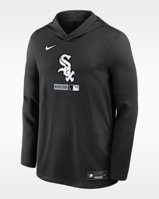 Мужские  Chicago White Sox Authentic Collection Nike Dri-FIT MLB Long-Sleeve Hooded Top
