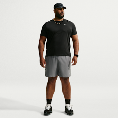 Nike Miler Dri-FIT 18 cm Slip Astarlı Erkek Koşu Şortu görsel 6