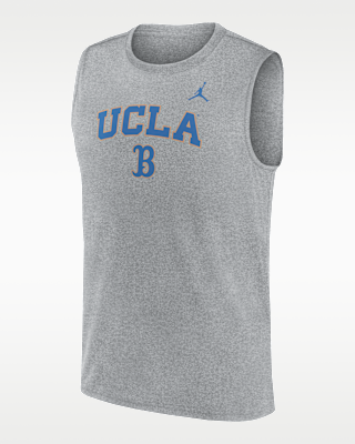 Мужские  UCLA Primetime Arch Legend Nike Dri-FIT College Muscle Tank Top