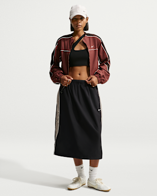 Женская юбка Nike Sportswear Loose Parachute Midi Skirt