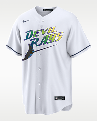 Мужские джерси Junior Caminero Tampa Bay Rays Nike MLB Replica Jersey