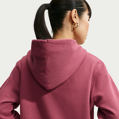 Nike Studio Fleece Orta Kalınlıkta Fermuarlı Kapüşonlu Kadın Sweatshirt'ü görsel 2