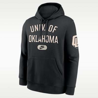 Oklahoma Club Men's Nike College Pullover Hoodie