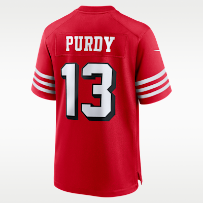 Jersey de juego Nike para hombre San Francisco 49ers