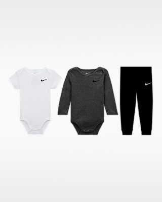 Детские  Nike Baby Essentials Baby (6-12M) 3-Piece Bodysuit and Pants Set