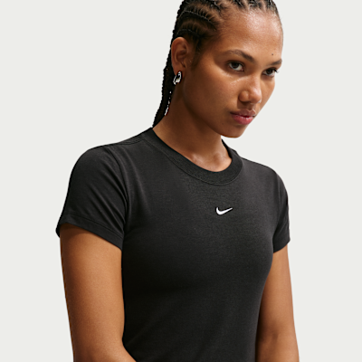 Nike Sportswear Chill Knit Kadın Tişörtü görsel 3