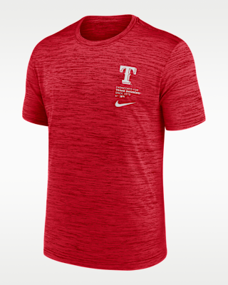 Мужская футболка Texas Rangers Velocity Nike Dri-FIT MLB